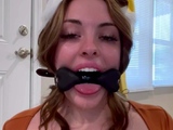 Big Tits Redhead in Puppy Play Bondage – Softcore BDSM Porn
